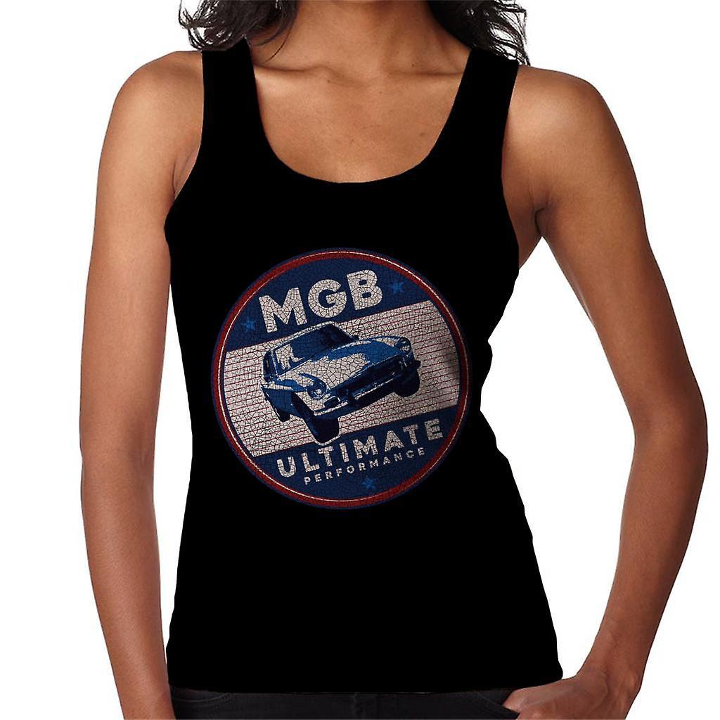 MG B Ultimate Performance British Motor Heritage Women's Vest Black XX-Large