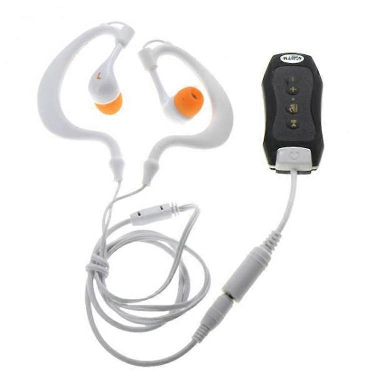 Fruushop Sports 4Gb Clip Ipx8 Mp3 Player Fm Swimming Diving + Earphone A