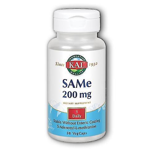 Kal SAMe,200 mg ,30 Tabs (Pack of 1)