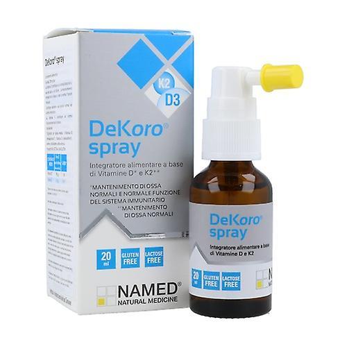 Named Vitamin D3 + K2 (mk7) dekoro spray 20 ml