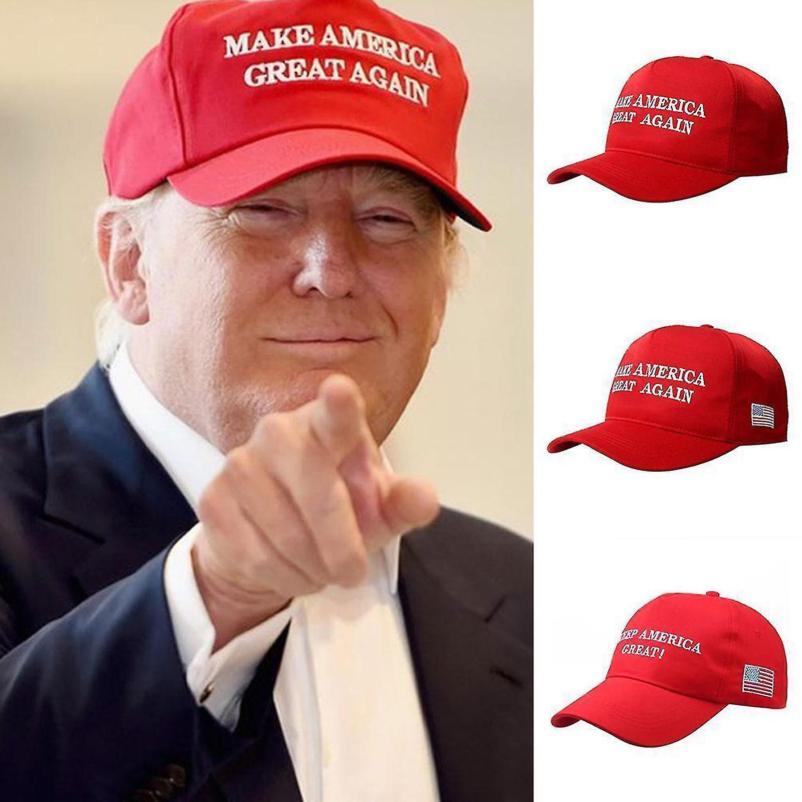 Mike Make America Great Again Hat Donald Trump Cap Red Us Outdoor Unisex