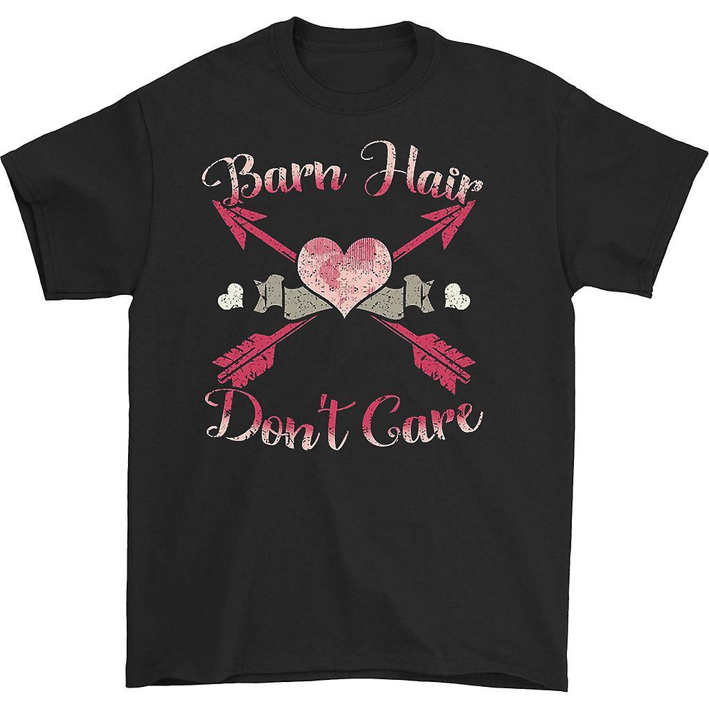 HISHARK Barn hair don't care t-shirt black L