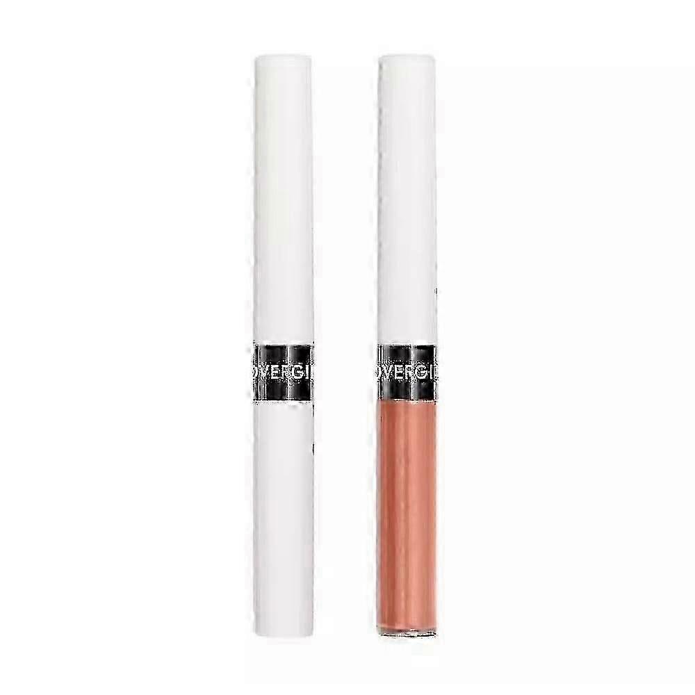 Covergirl Outlast All Day Lip Color With Top Coat Lipgloss, Porcelain, 0.07 Oz