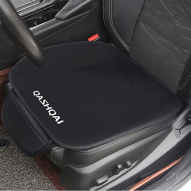 Car Seat Cushion Non-slip Cover Ice Silk Velvet Plush For Nissan Qashqai J10 J11 Accessories Main driver style 1