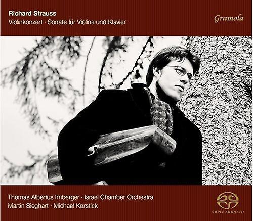 Gramola Strauss / Irnberger / Israel Chamber Orch / Siegha - VLN Konzert & Sonate Fur VLN Und Klavier  [SUPER-AUDIO CD] Hybrid SACD USA import