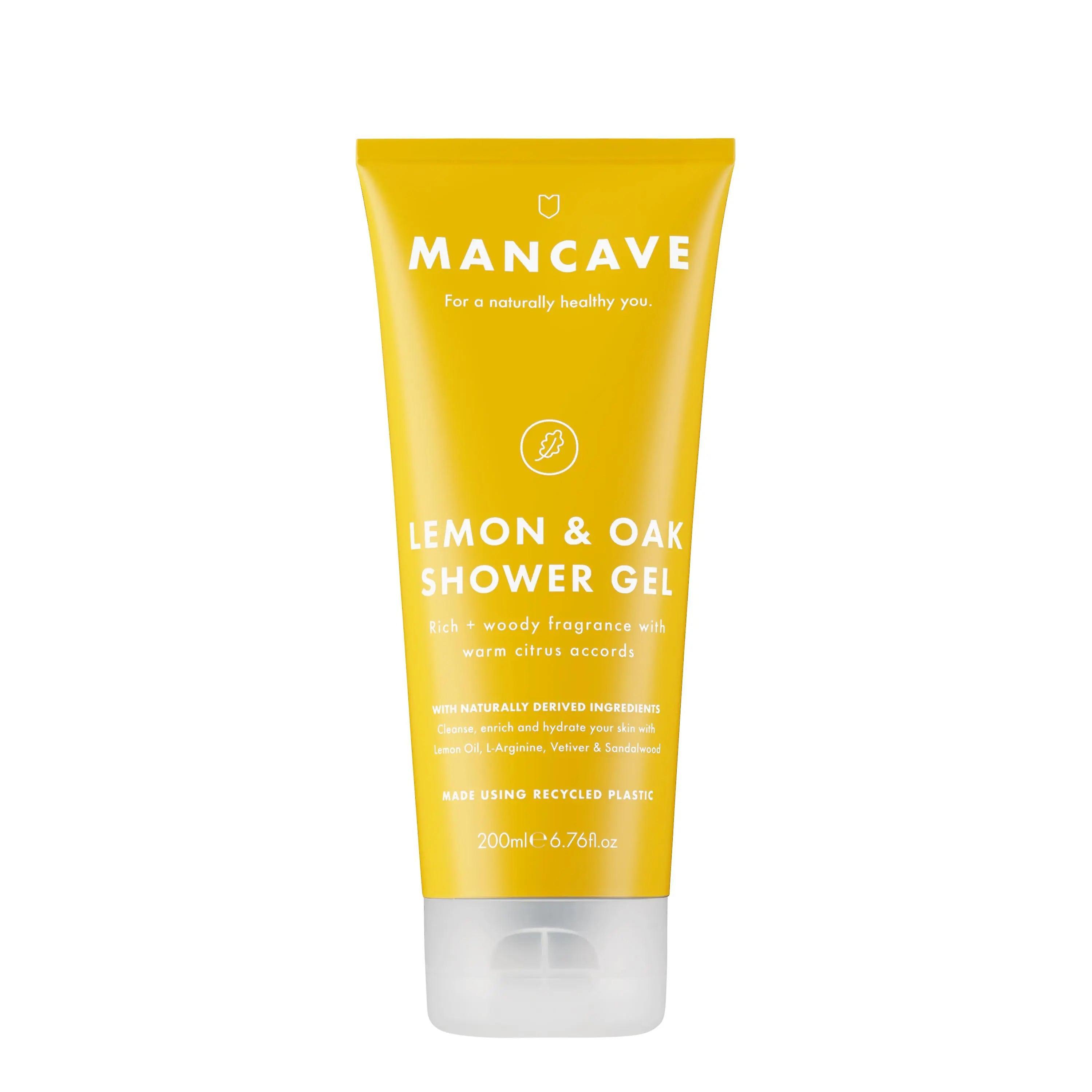 ManCave Lemon & oak shower gel - 200ml