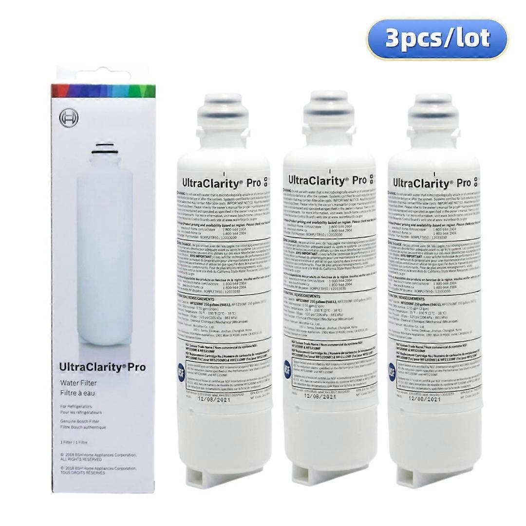 Redkid Activated Carbon  UltraClarity Pro Refrigerator Water Filter Replacement For BORPLFTR50,BORPLFTR55,RA450022,12033030 3PCS