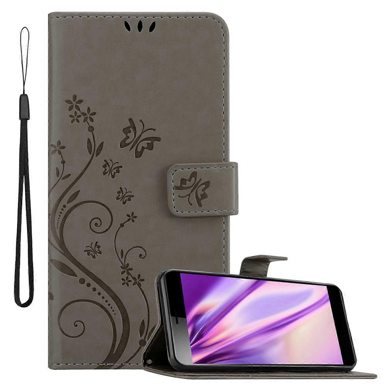 Sony Xperia L3 Protective Case - with Floral Pattern and Card Slot FLORAL ROSA