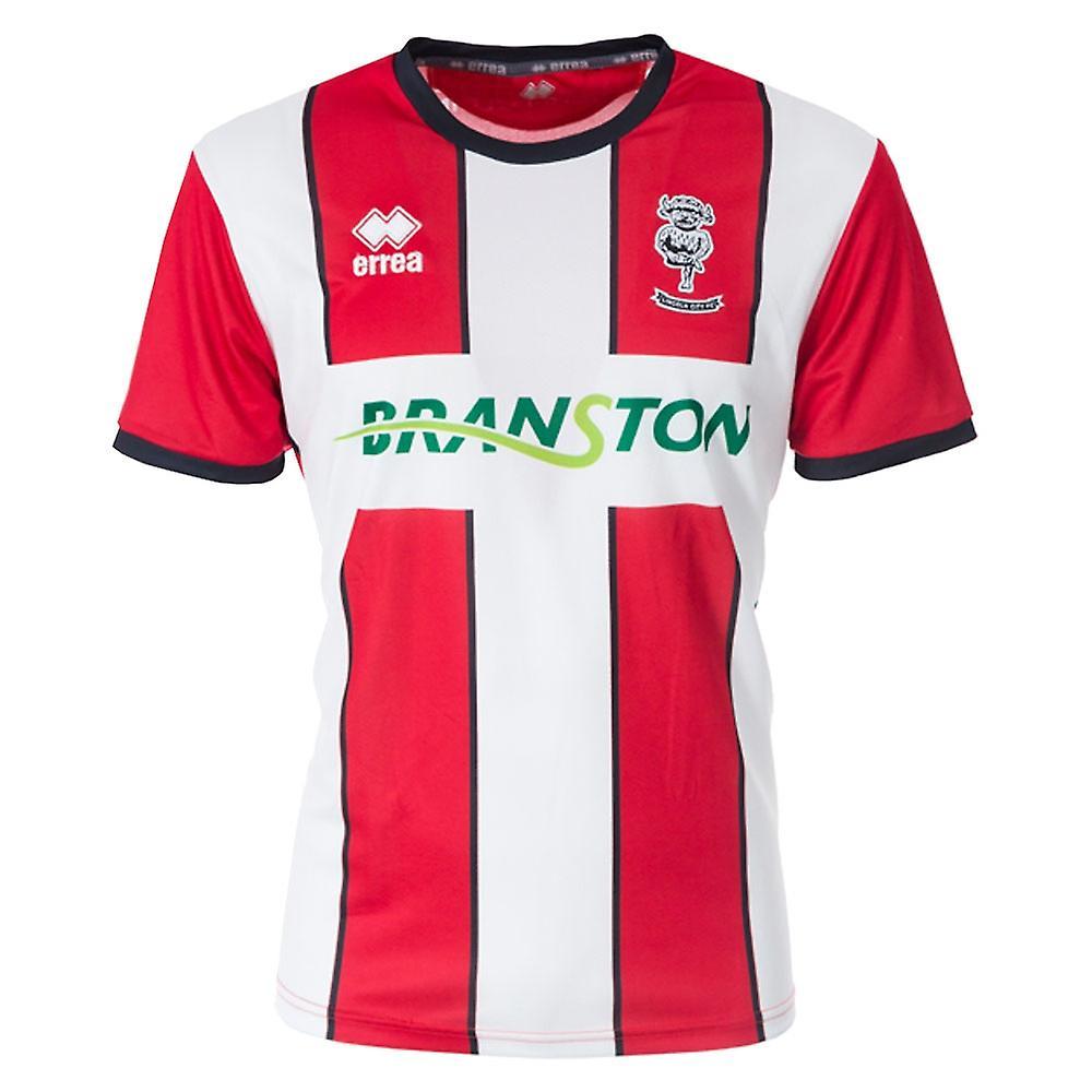 Errea 2022-2023 Lincoln City Home Shirt Red Medium Adults