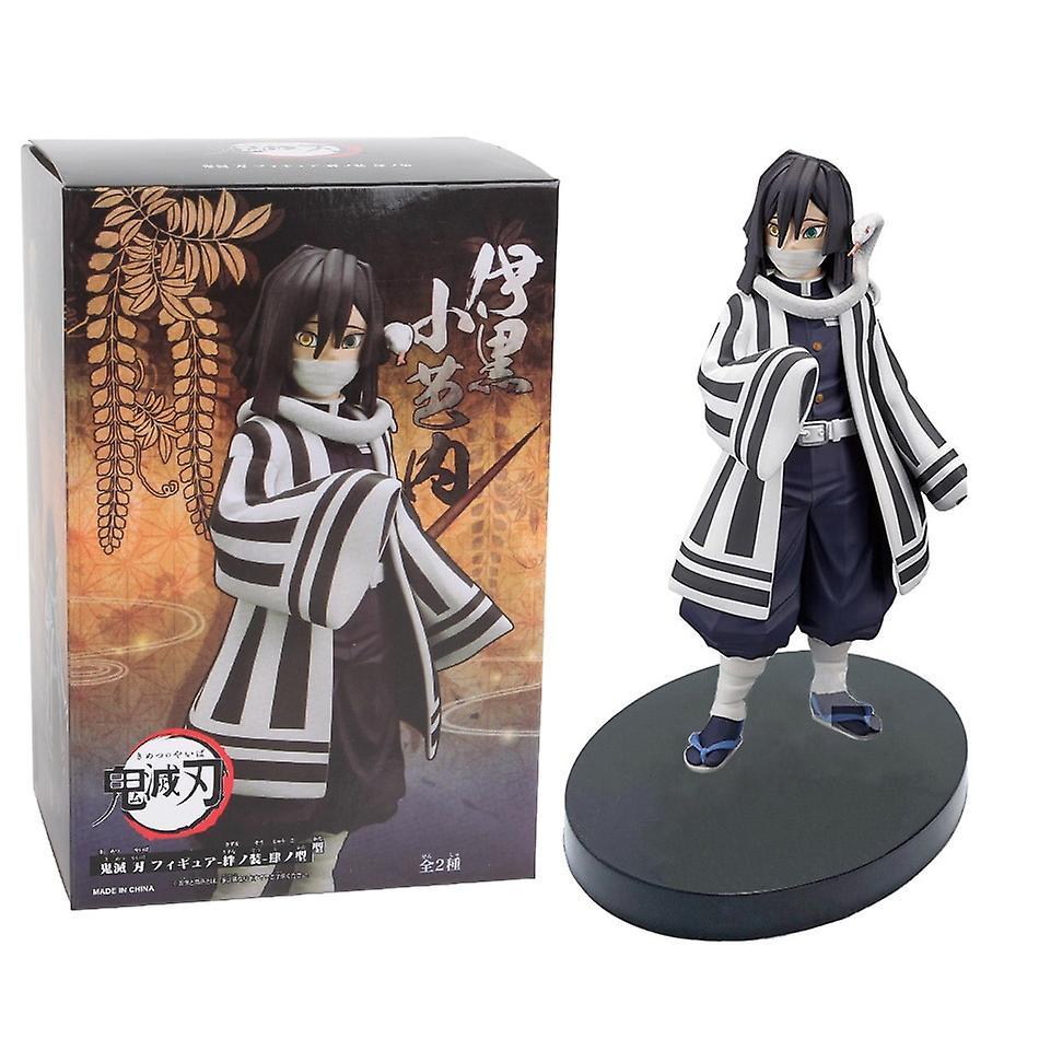 Renekton Anime Demon Slayer Kimetsu No Yaiba Figure Kamado Tanjirou Action Figure Agatsuma Zenitsu Nezuko Warrior Pvc Model Toys 22 Iguro-With Box