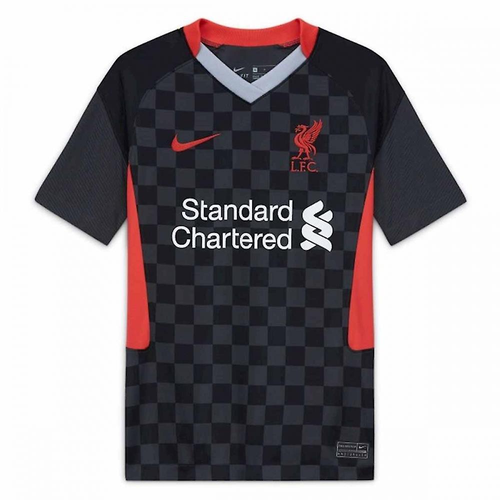 Nike 2020-2021 Liverpool Third Shirt (Kids) Black LB 30-32 inch Chest (75/81cm)