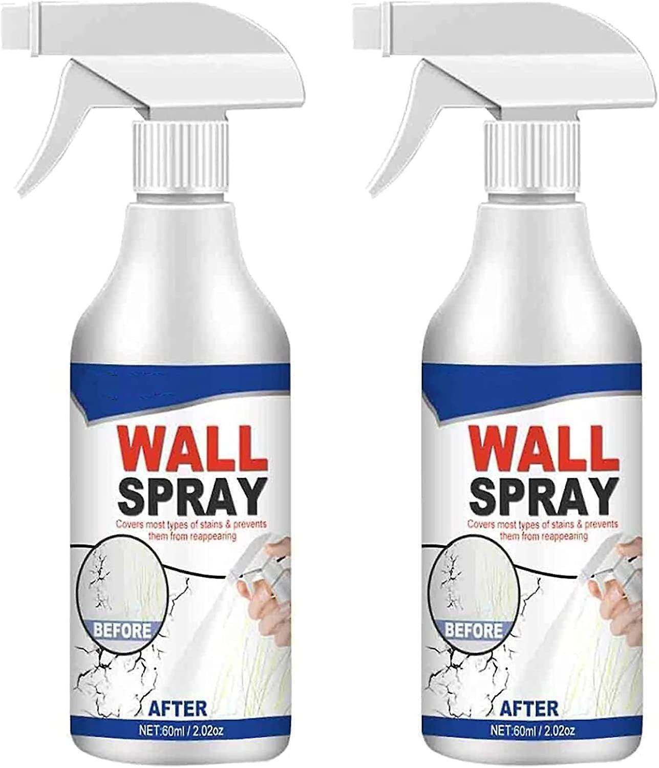 Antbaba Wall Repair Paint Wall Spray Paint, Wall Repair Spray, Water-Based Paint White Peel, Covers Up Stain Sealing Ceiling Paint 2pcs