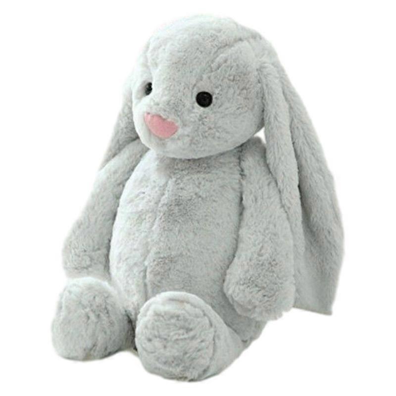 Wiuo Claw Machine Bunny Doll Childrens Plush Toy Pillow Birthday Gift Wedding Gift Grey