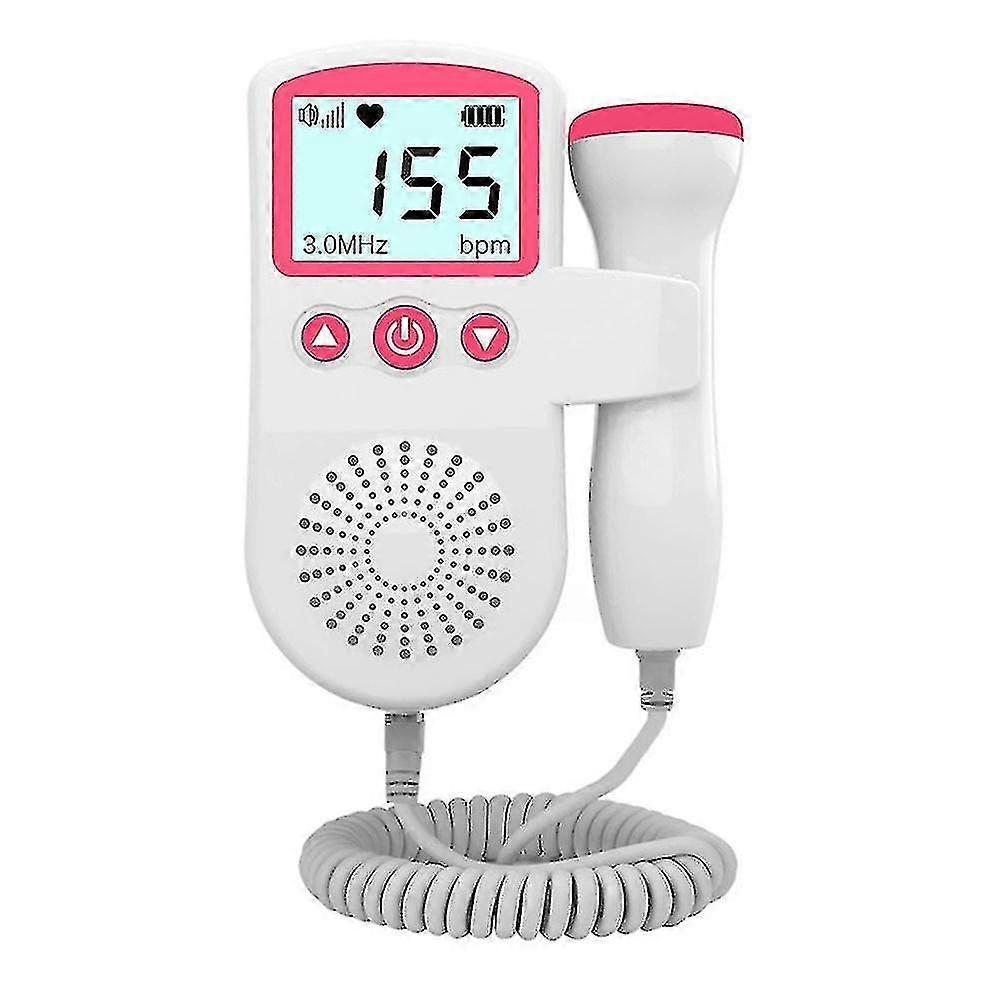 Asiv Ultrasound Fetal Doppler Detection Baby Heartbeat Probe Prenatal Monitor