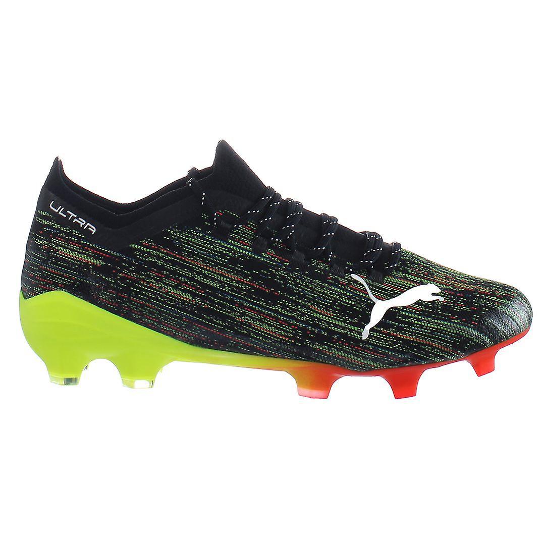 Puma Ultra 1.2 FG/AG Lace-Up Black Synthetic Mens Football Boots 106299_02 UK 9 EU 43 US 10