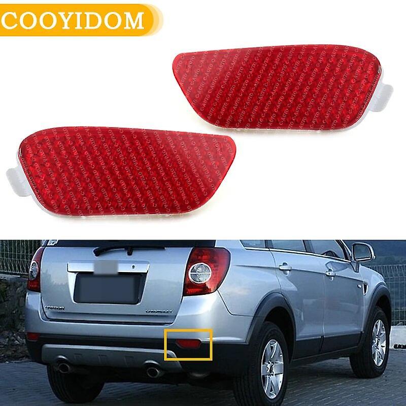 Scitoo Car Tail Rear Reflector Light Car Rear Bumper Fog Lamp Tail Brake Reflector Lamp For Chevy Chevrolet Captiva 2008-2015 1Pcs Left