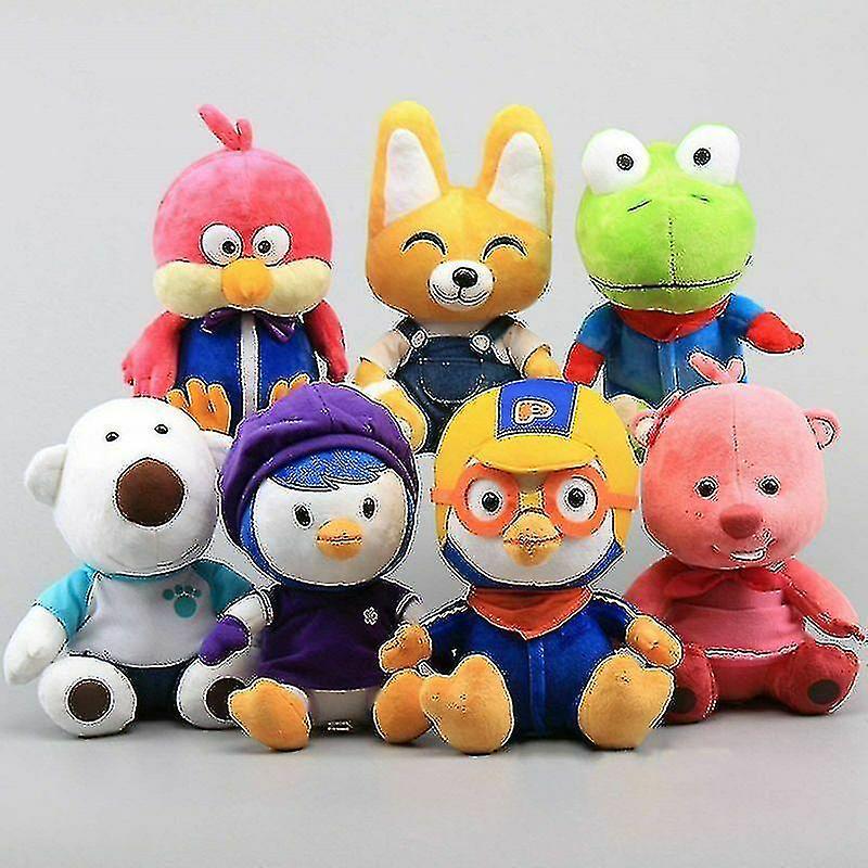 Elciaicle 12 "Polo Plush Doll Korean Anime Doll Plush Animal Toy _ Randomly send 1