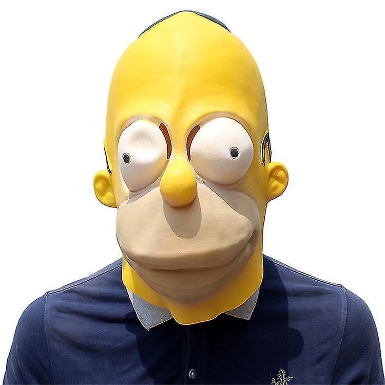 Snniv Simpson Mask Halloween Latex Mask