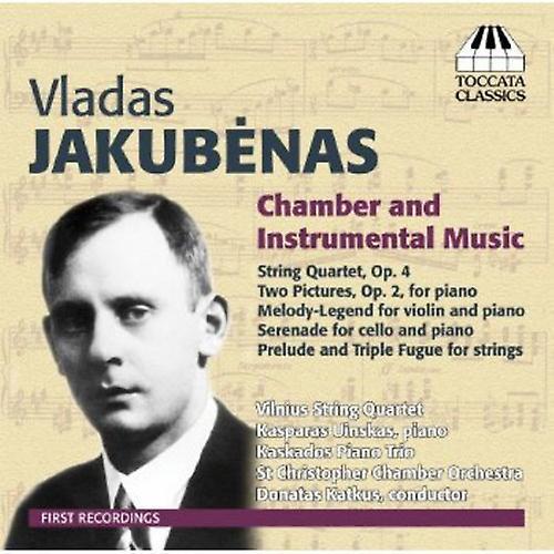 Toccata Jakubenas / Vilnius String Quartet / Uinskas - Chamber & Instrumental Music  [COMPACT DISCS] USA import