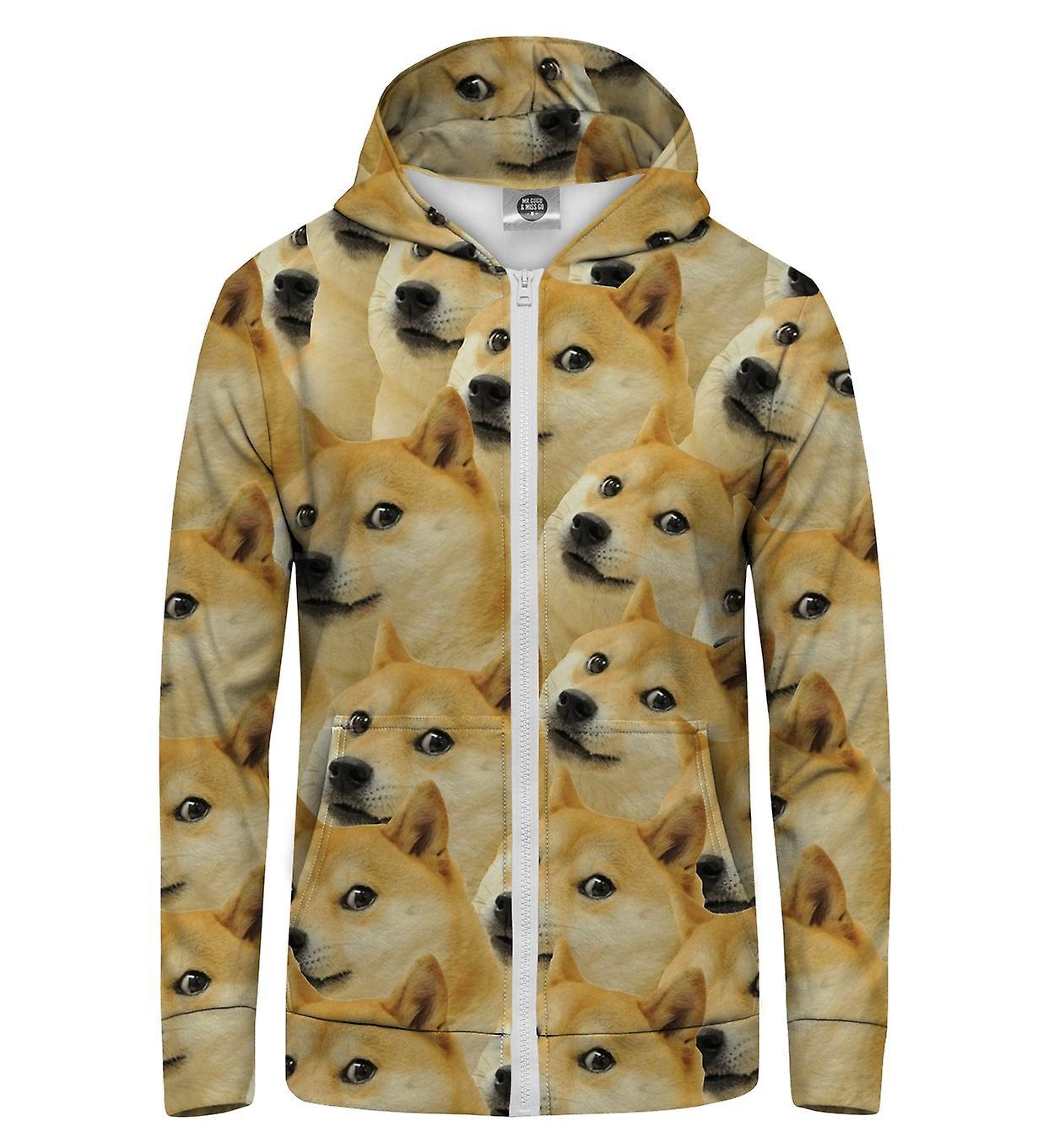 Mr Gugu & Miss Go Mr. GUGU & Miss GO Doge Hoodie yellow 2XL