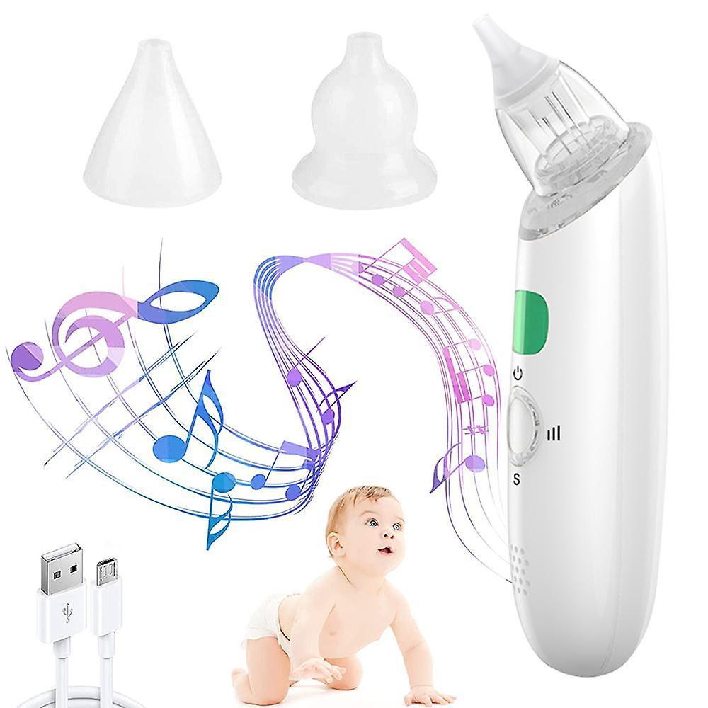 unbrand Nasal Aspirator For Baby  Baby Nose Sucker With Silicone Tips And 3 Adjustable Suction Intensities –