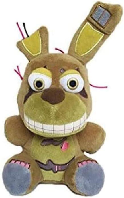 Heyone Springtrap Plush Toy Stuffed Animal Doll Fan Made Plushies For Boy Girl Plush Gift