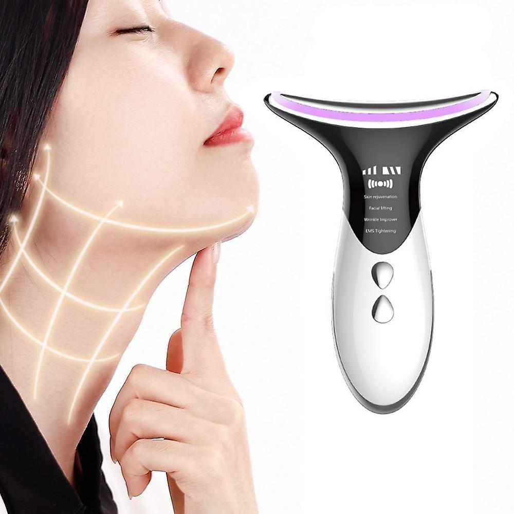 Le Contente Neck Wrinkle Reducing Therapy Device Double Chin Remover Skin Tighten Lifting Massager