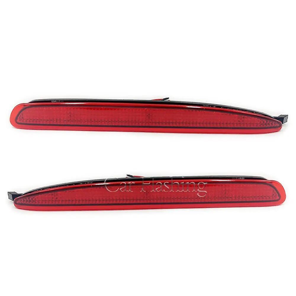 Scitoo 2pcs For Mazda 6 2003 2004 2005 2006 2007 2008 Led Rear Bumper Reflector Brake Stop Light Running Lamp Red Cover