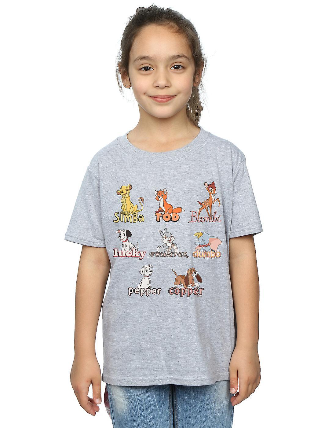 Little Friends Animals Cotton T-Shirt