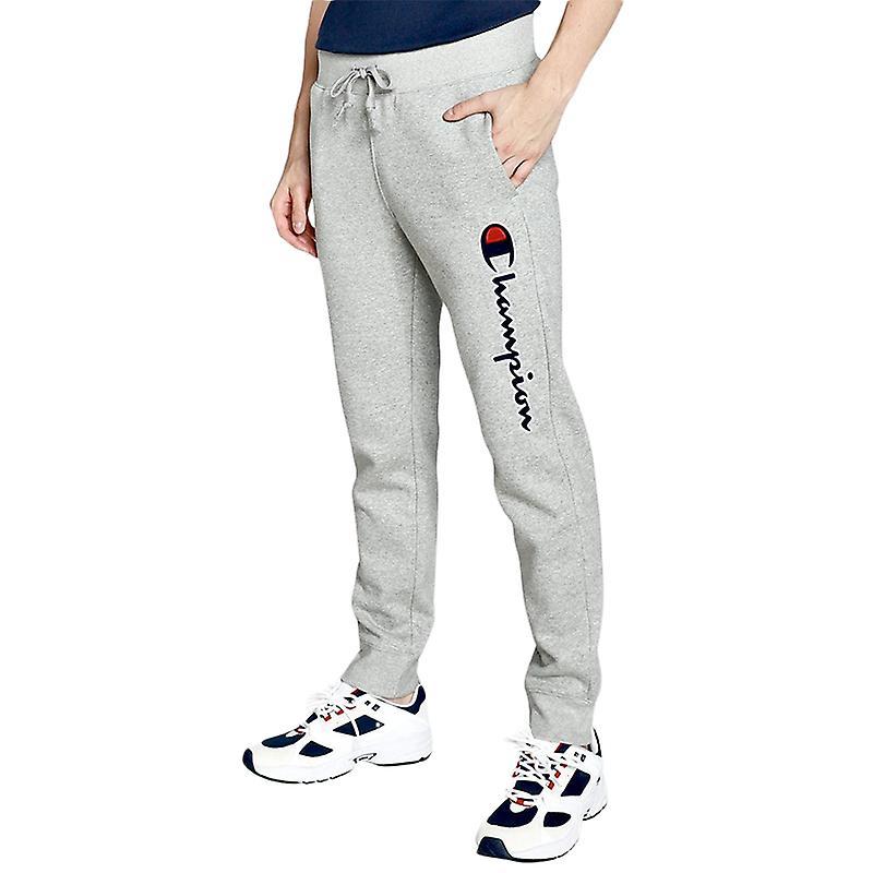 Champion Mens Joggers Fleece Bottoms Casual Cuffed Gym Sweat Grey S