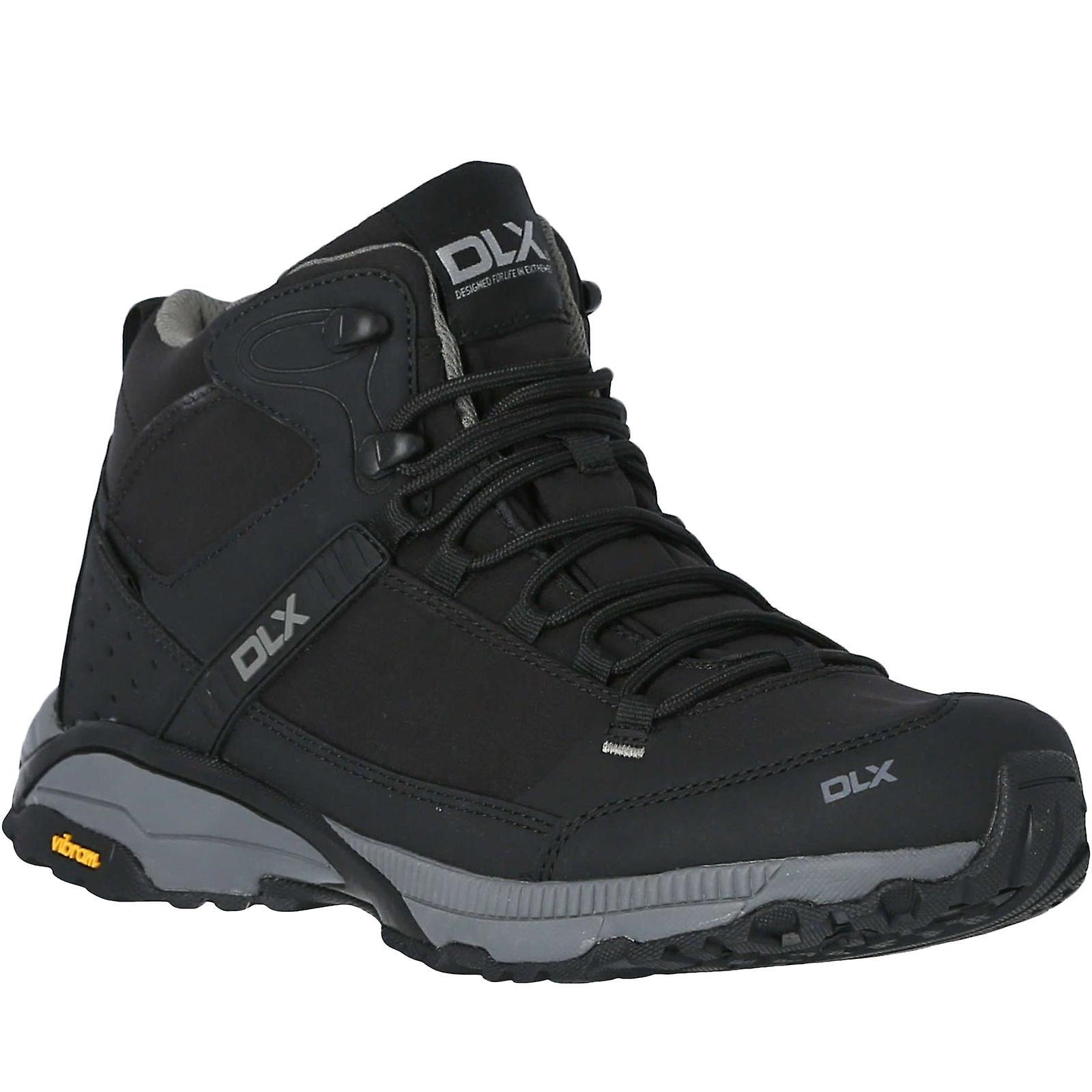 Trespass DLX Renton Mens  Waterproof Outdoor Walking Hiking Boots - Black 12 UK