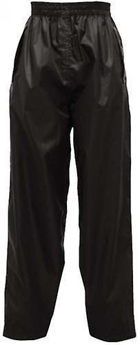 Ek Wholesale Kids Regatta Stormbreak Waterproof Overtrousers Black 2 Years