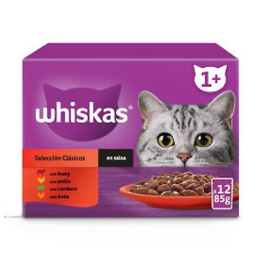 Whiskas Classic Selection Wet Food in Sauce for Cats (Cats , Cat Food , Wet Food) 12x85 gr