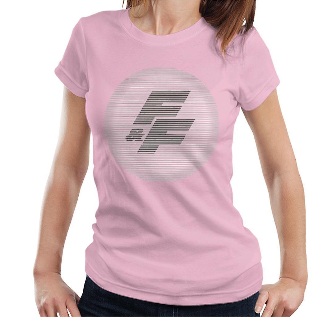 Fast & Furious Fast and Furious FF Logo Women's T-Shirt Light Pink Medium