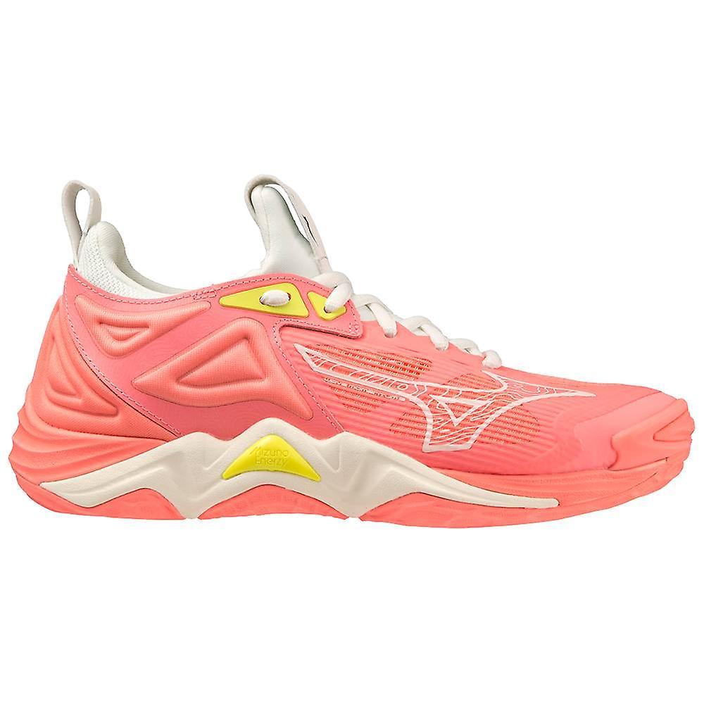 Mizuno Wave Momentum 3 Women's Court Shoes Pink 7 UK