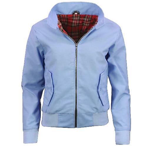 ek Wholesale Ladies classic vintage harrington jacket Sky Uk-8