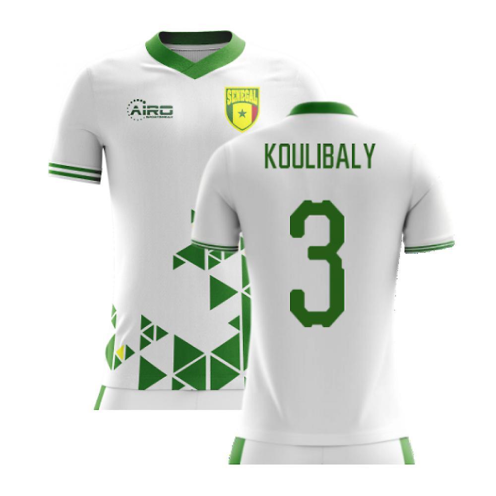 Airo Sportswear 2024-2025 Senegal Home Concept Football Shirt (Koulibaly 3) White 5XL