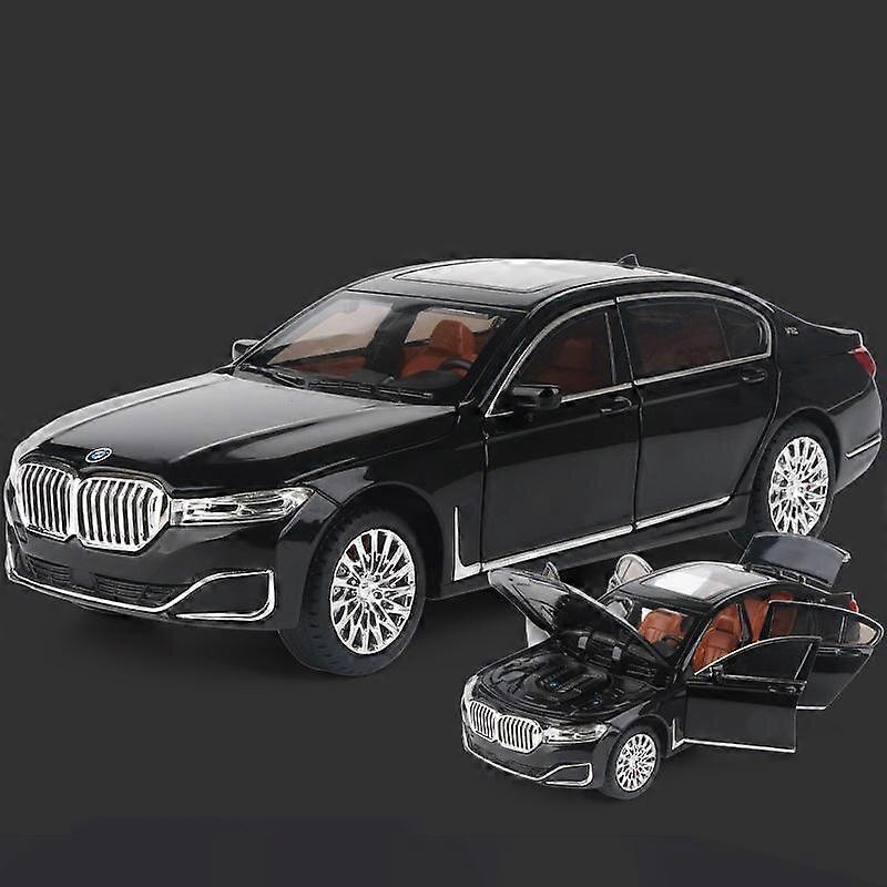 1:24  760 THE7 Limousine Alloy Diecasts Metal Toy Vehicles Car Model Sound And Light Pull Back Car Toys For Kids Gifts Toy Cars Black