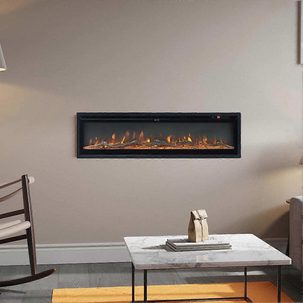 Living And Home Livingandhome Livingandhome Freestanding 60 Inch Wall Mounted Insert Electric Fireplace