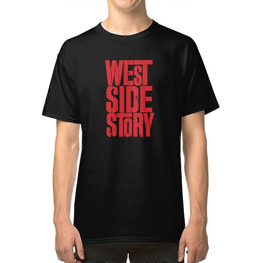 RockShark West Side Story Logo T-shirt Black L