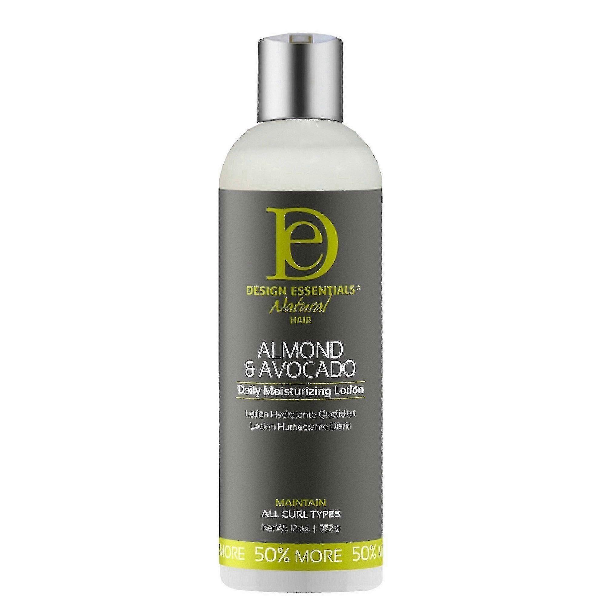 Design Essentials Almond Avocado Moisturizing Lotion, 12 Oz