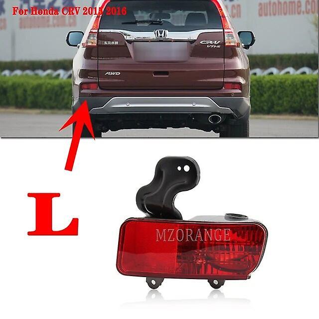 Visgaler Rear Tail Bumper Reflector Light For Honda Crv 2015 2016 Rm1 Rm2 Rm3 Rm4  Fog Light Stop Brake Lamp Without Bulbs Car Accsesory L