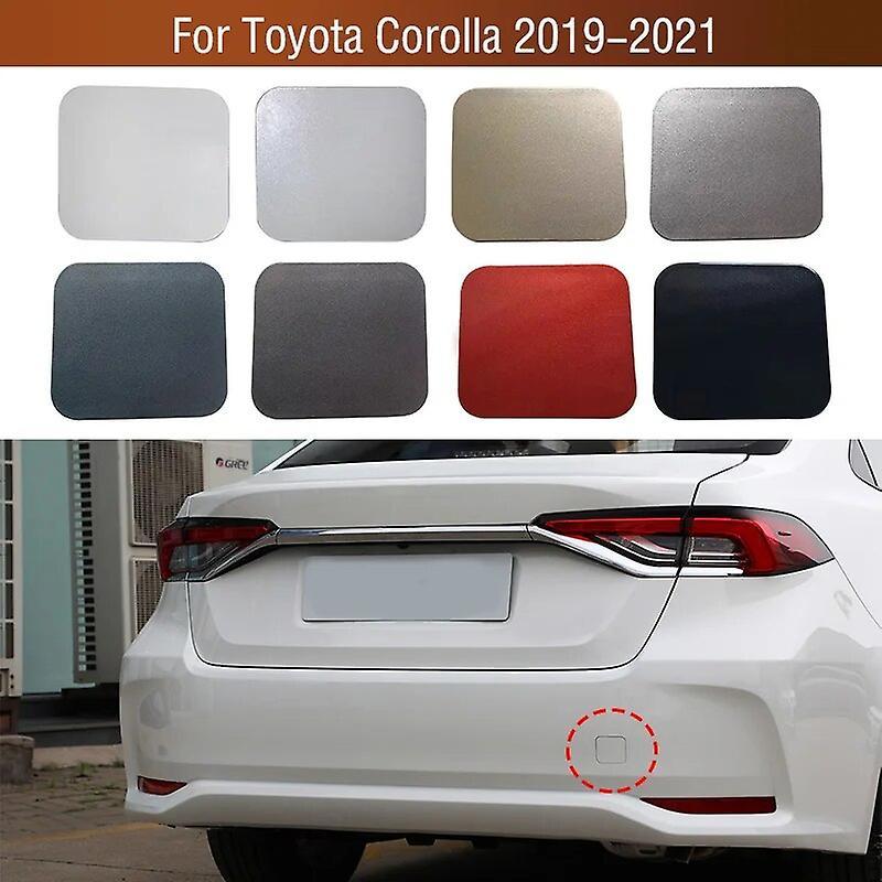 Bicaco For Toyota Corolla 2019 2020 2021 Car Rear Bumper Tow Hook Cover Lid Towing Trailer Hauling Eye Cap 5216102080 unpainted