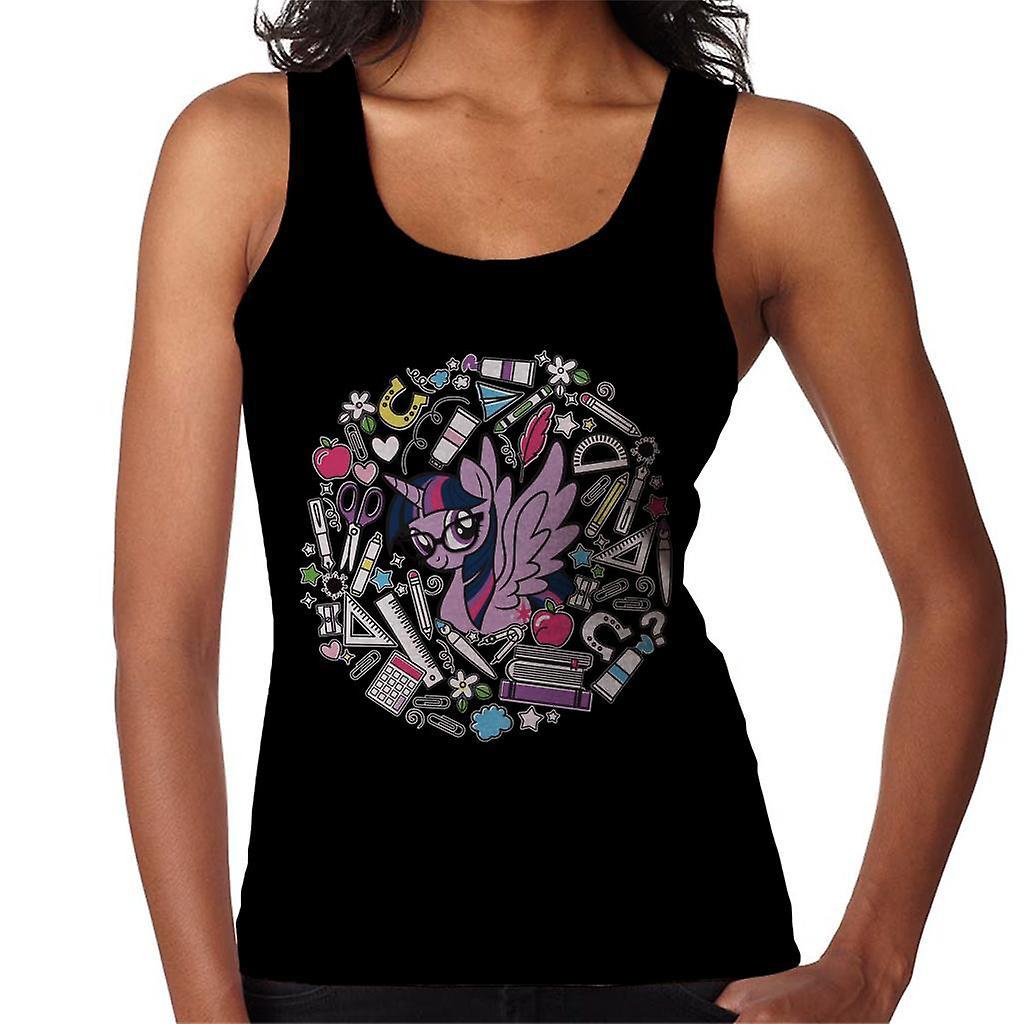 My Little Pony Twilight Sparkle Ready For School Women's Vest Black XX-Large