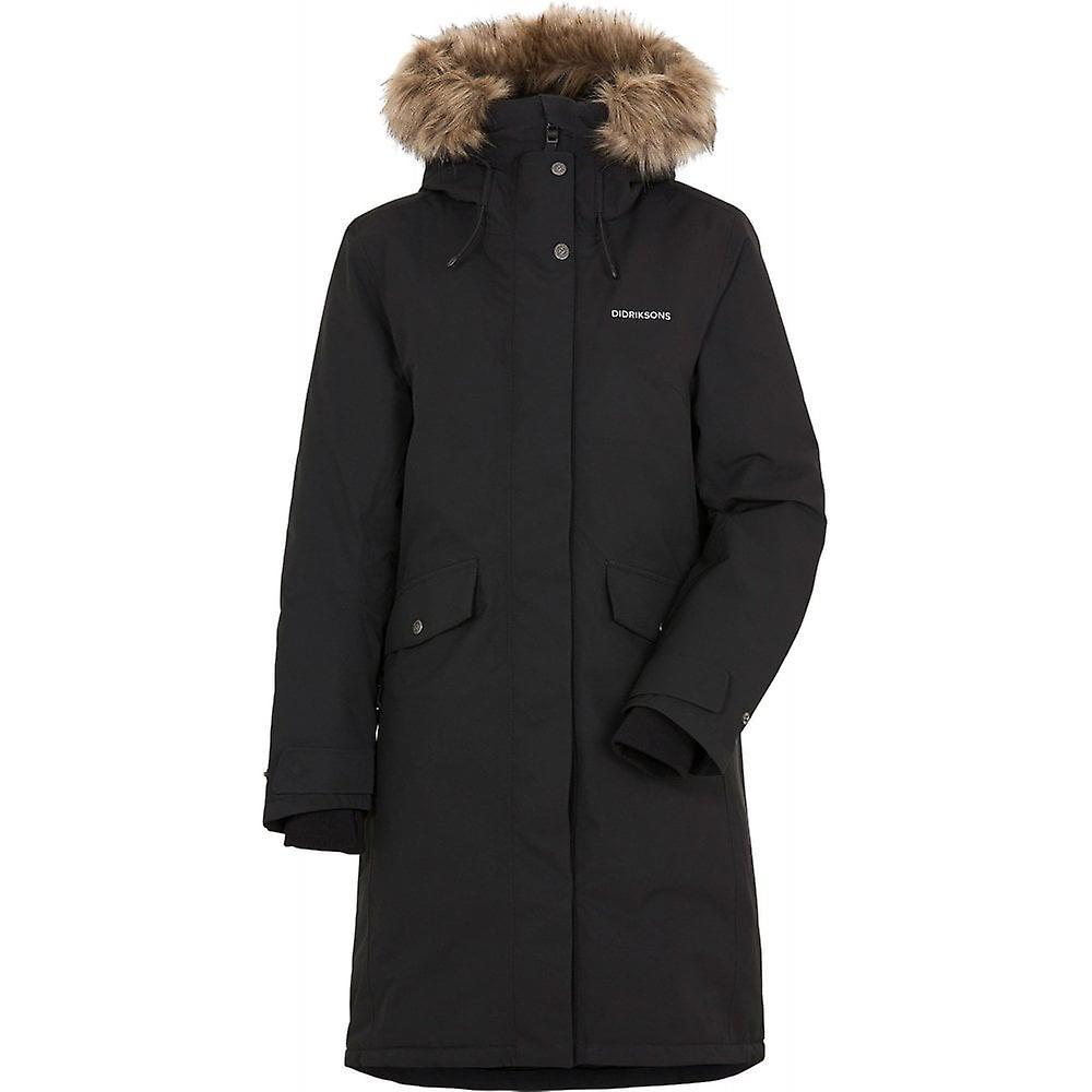 Women's Didriksons Erika Parka 3 Wmn / Black / 44