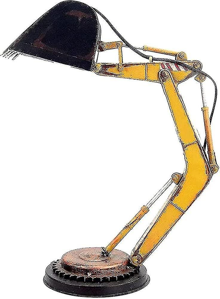 Yuntianzun Digger Desk Lamp Movable Table Lamp Led - Unique Excavator Desk Lamp Decoration, Industrial Style Ex