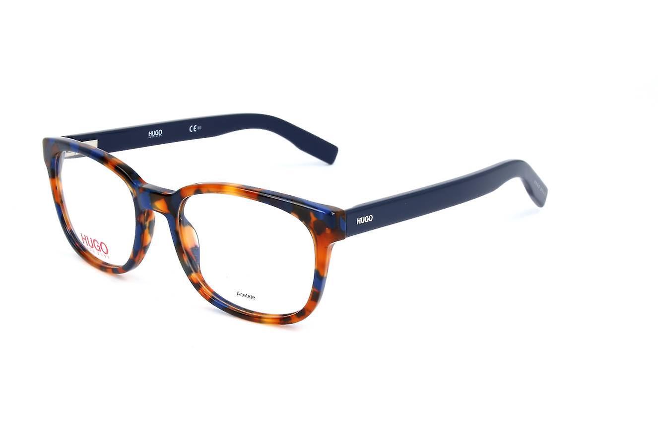 Eyewear Frames Hugo HG 0215 JBW BLUE HAVANA 52/18/145 UNISEX 52 mm