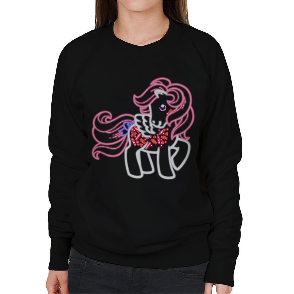 My Little Pony Neon Sweetie Women's Sweatshirt Black Large