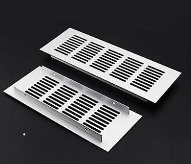 Slowmoose Air Vent Perforated Sheet - Web Plate Ventilation Grille length     400MM / Width 100MM