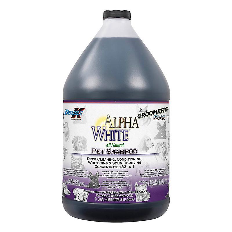 Double K Alpha White Deep Cleansing & Conditioning Natural Pet Shampoo Does not apply 3.8L